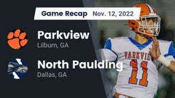 Recap: Parkview  vs. North Paulding  2022