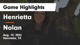 Henrietta  vs Nolan Game Highlights - Aug. 19, 2022