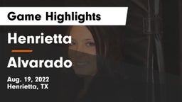 Henrietta  vs Alvarado Game Highlights - Aug. 19, 2022