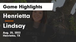 Henrietta  vs Lindsay  Game Highlights - Aug. 25, 2022