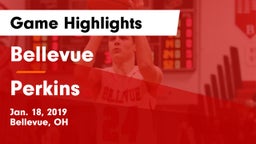Bellevue  vs Perkins  Game Highlights - Jan. 18, 2019