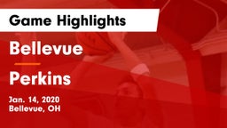 Bellevue  vs Perkins  Game Highlights - Jan. 14, 2020