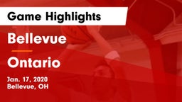 Bellevue  vs Ontario  Game Highlights - Jan. 17, 2020