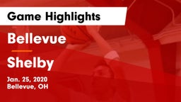 Bellevue  vs Shelby  Game Highlights - Jan. 25, 2020