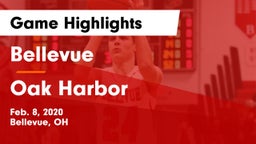 Bellevue  vs Oak Harbor  Game Highlights - Feb. 8, 2020