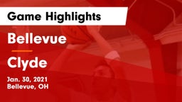 Bellevue  vs Clyde  Game Highlights - Jan. 30, 2021