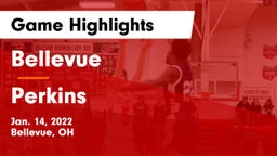 Bellevue  vs Perkins  Game Highlights - Jan. 14, 2022