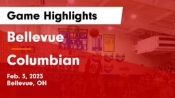 Bellevue  vs Columbian  Game Highlights - Feb. 3, 2023