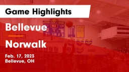 Bellevue  vs Norwalk  Game Highlights - Feb. 17, 2023