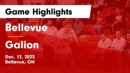 Bellevue  vs Galion  Game Highlights - Dec. 12, 2023
