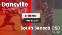 Matchup: Dansville High vs. South Seneca CSD 2017