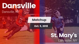 Matchup: Dansville High vs. St. Mary's  2018