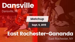 Matchup: Dansville High vs. East Rochester-Gananda  2019