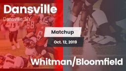 Matchup: Dansville High vs. Whitman/Bloomfield 2019