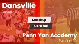 Matchup: Dansville High vs. Penn Yan Academy  2019