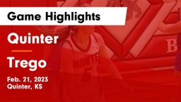 Quinter  vs Trego  Game Highlights - Feb. 21, 2023