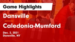 Dansville  vs Caledonia-Mumford Game Highlights - Dec. 2, 2021