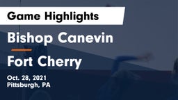 Bishop Canevin  vs Fort Cherry Game Highlights - Oct. 28, 2021