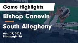 Bishop Canevin  vs South Allegheny  Game Highlights - Aug. 29, 2022