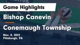 Bishop Canevin  vs Conemaugh Township  Game Highlights - Nov. 8, 2022