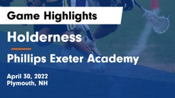 Holderness  vs Phillips Exeter Academy  Game Highlights - April 30, 2022