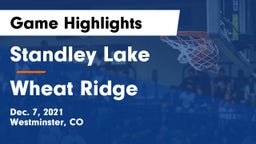 Standley Lake  vs Wheat Ridge  Game Highlights - Dec. 7, 2021