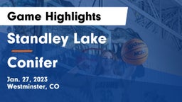 Standley Lake  vs Conifer Game Highlights - Jan. 27, 2023