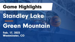 Standley Lake  vs Green Mountain Game Highlights - Feb. 17, 2023