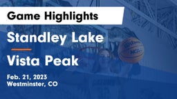 Standley Lake  vs Vista Peak Game Highlights - Feb. 21, 2023