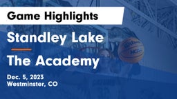 Standley Lake  vs The Academy Game Highlights - Dec. 5, 2023