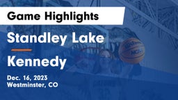 Standley Lake  vs Kennedy Game Highlights - Dec. 16, 2023