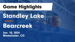 Standley Lake  vs Bearcreek Game Highlights - Jan. 10, 2024