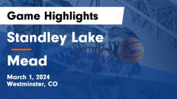 Standley Lake  vs Mead Game Highlights - March 1, 2024