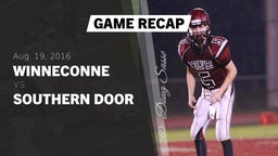Recap: Winneconne  vs. Southern Door  2016