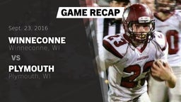 Recap: Winneconne  vs. Plymouth  2016