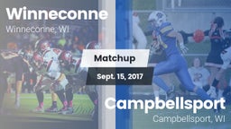 Matchup: Winneconne vs. Campbellsport  2017