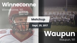 Matchup: Winneconne vs. Waupun  2017