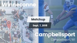 Matchup: Winneconne vs. Campbellsport  2018