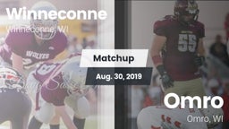 Matchup: Winneconne vs. Omro  2019