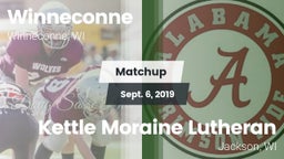 Matchup: Winneconne vs. Kettle Moraine Lutheran  2019