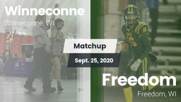 Matchup: Winneconne vs. Freedom  2020