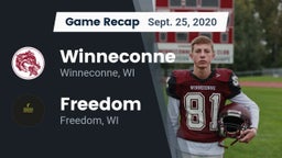 Recap: Winneconne  vs. Freedom  2020