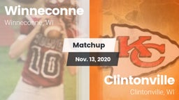 Matchup: Winneconne vs. Clintonville  2020