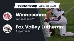 Recap: Winneconne  vs. Fox Valley Lutheran  2023