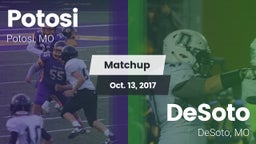 Matchup: Potosi  vs. DeSoto  2017