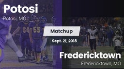 Matchup: Potosi  vs. Fredericktown  2018