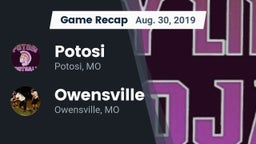 Recap: Potosi  vs. Owensville  2019