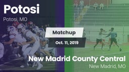 Matchup: Potosi  vs. New Madrid County Central  2019