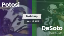 Matchup: Potosi  vs. DeSoto  2019