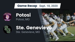 Recap: Potosi  vs. Ste. Genevieve  2020